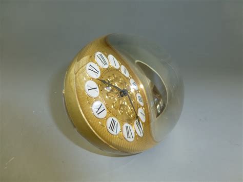 switzerland crystal ball clock